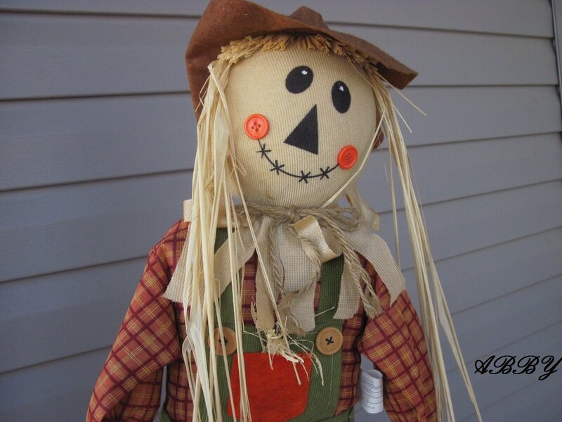 Scarecrow Doll — Brown, Festive
