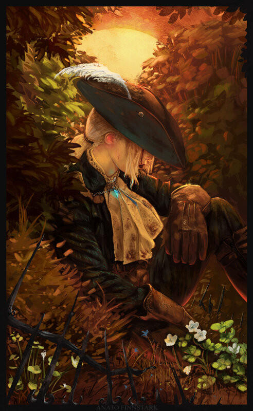 Scarecrow in Garden — Brown