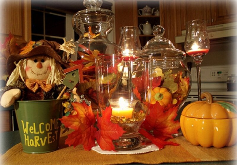 Scarecrow in Green Bucket
