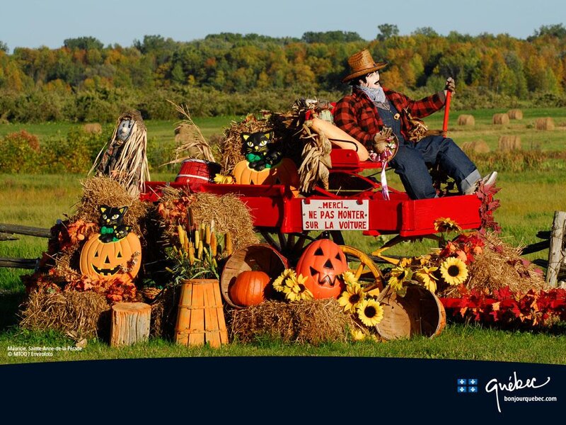 Scarecrow on Wagon