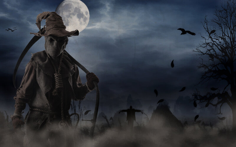 Scarecrow with Scythe