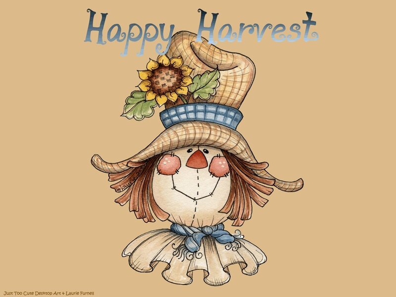 Scarecrow with Sunflower
