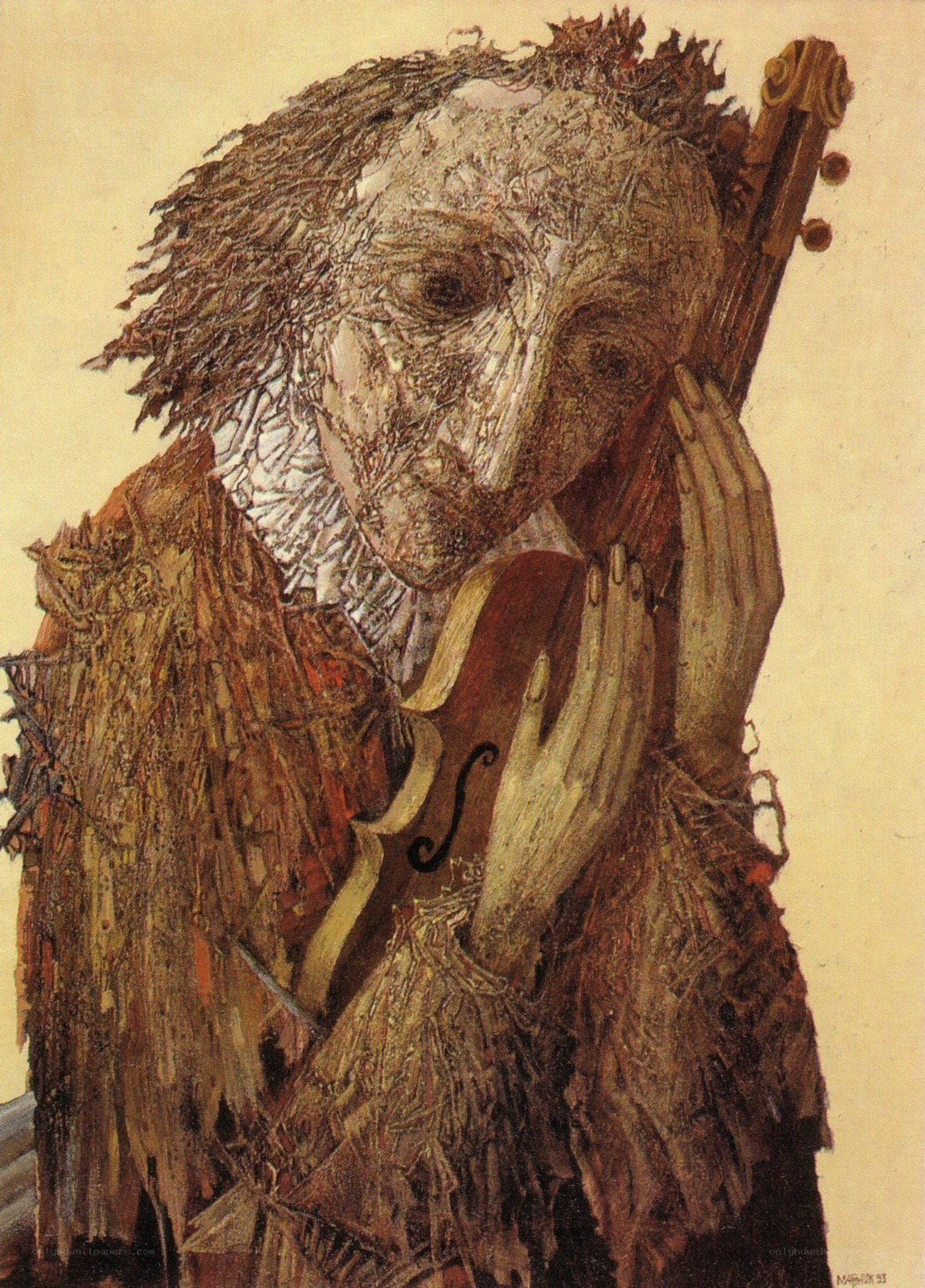 Scarecrow with Violin