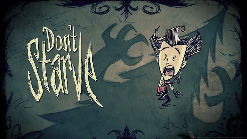 Scared Character Running