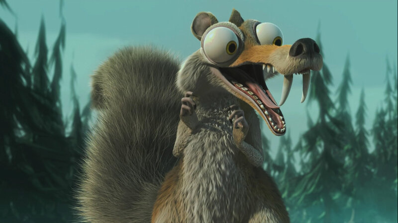 scared squirrel character