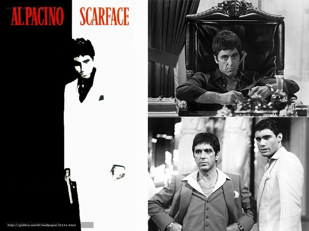 Scarface movie collage