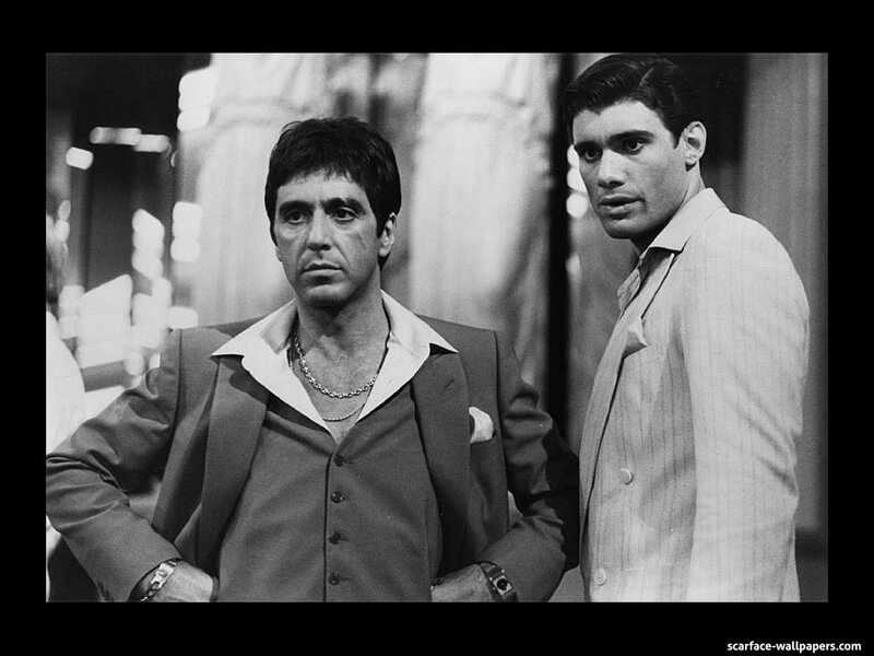 Scarface movie still with Al Pacino
