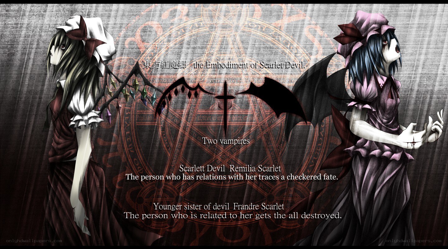Scarlet Devil and Remilia Scarlet
