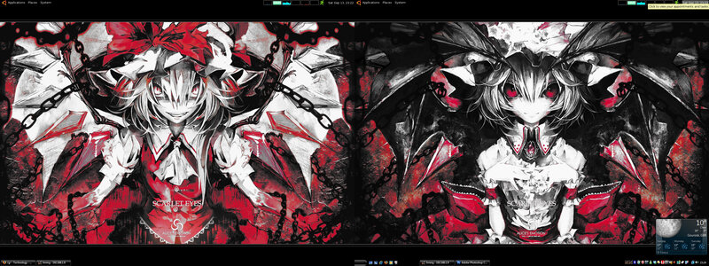 Scarlet Eyes anime wallpaper