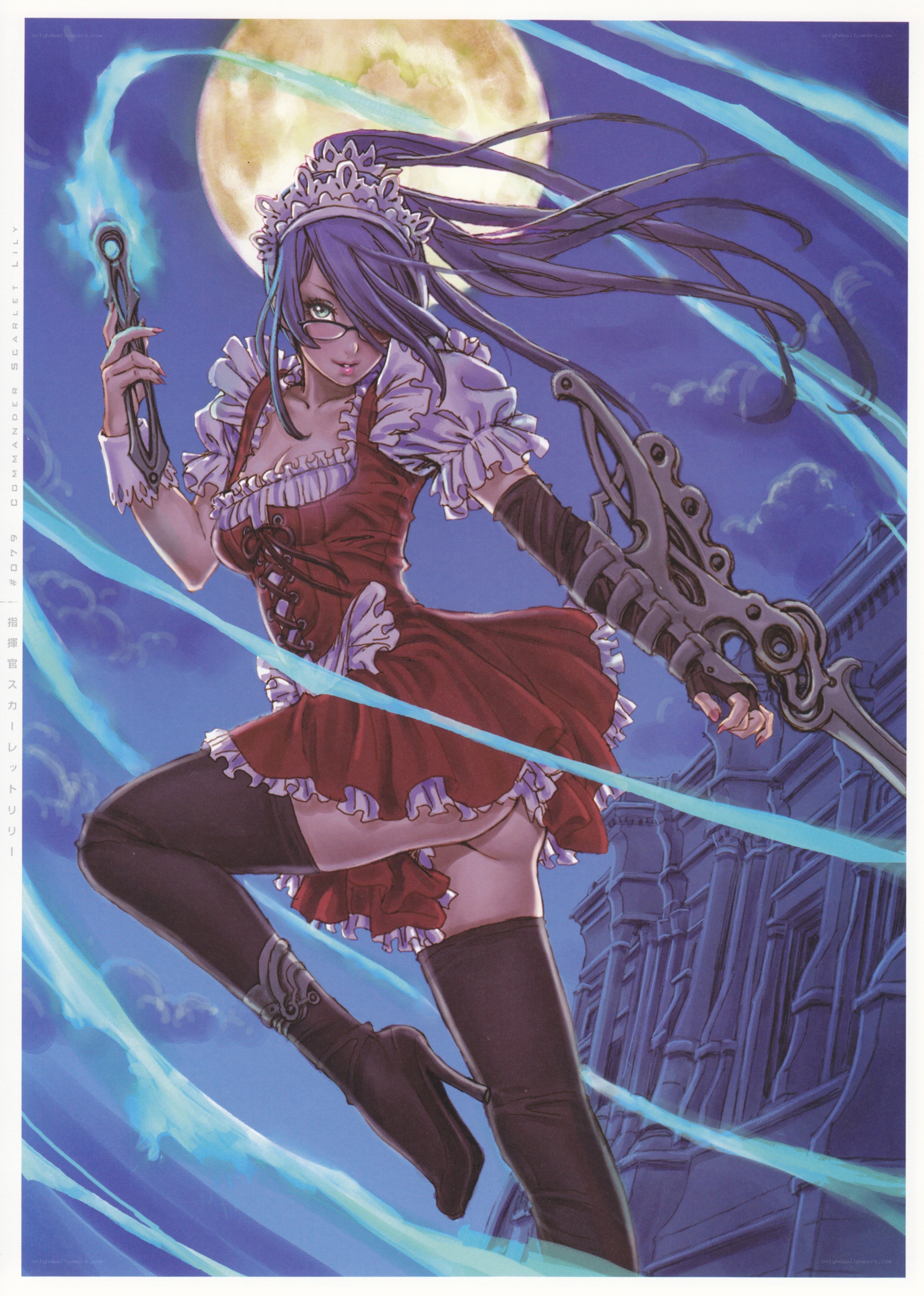 Scarlet Lily in action