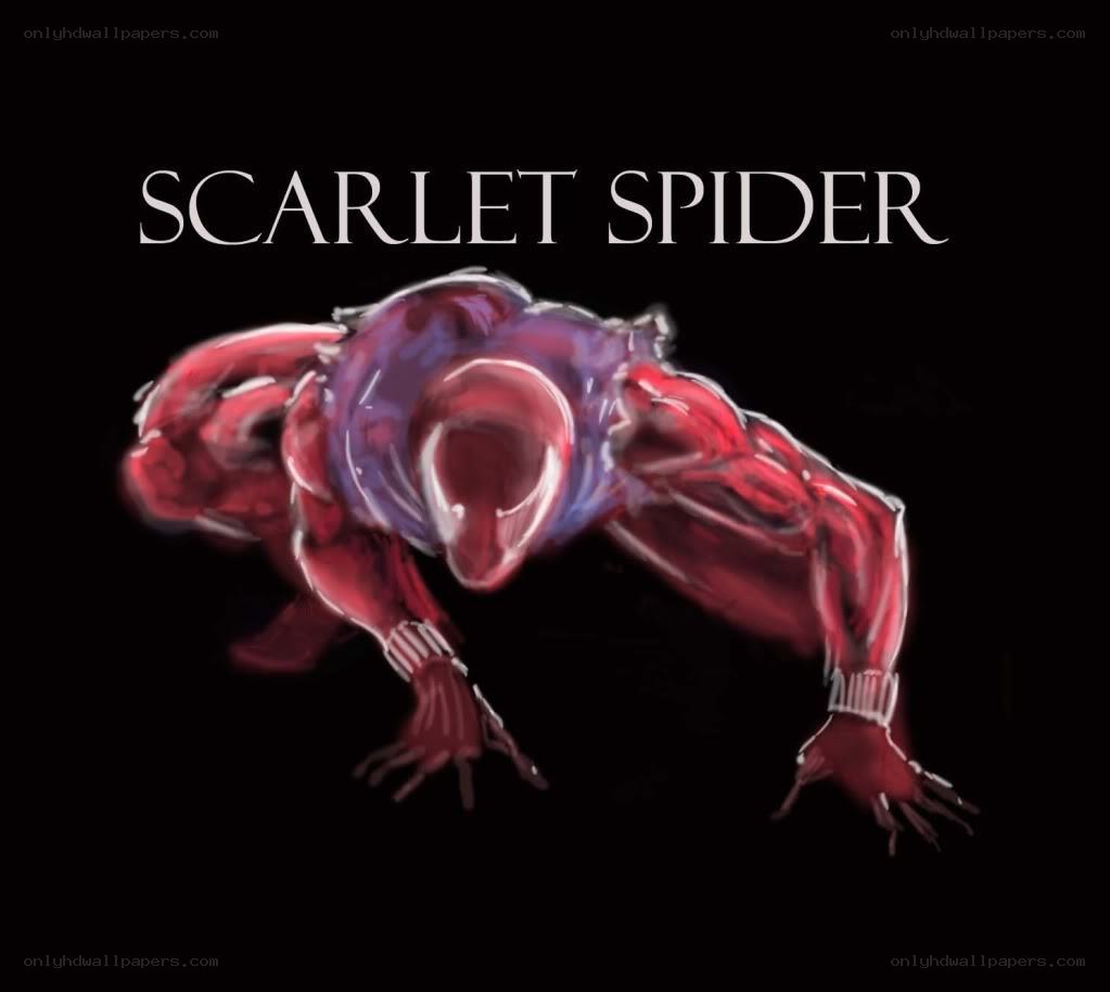 Scarlet Spider character art
