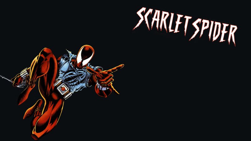 Scarlet Spider in Action — Black
