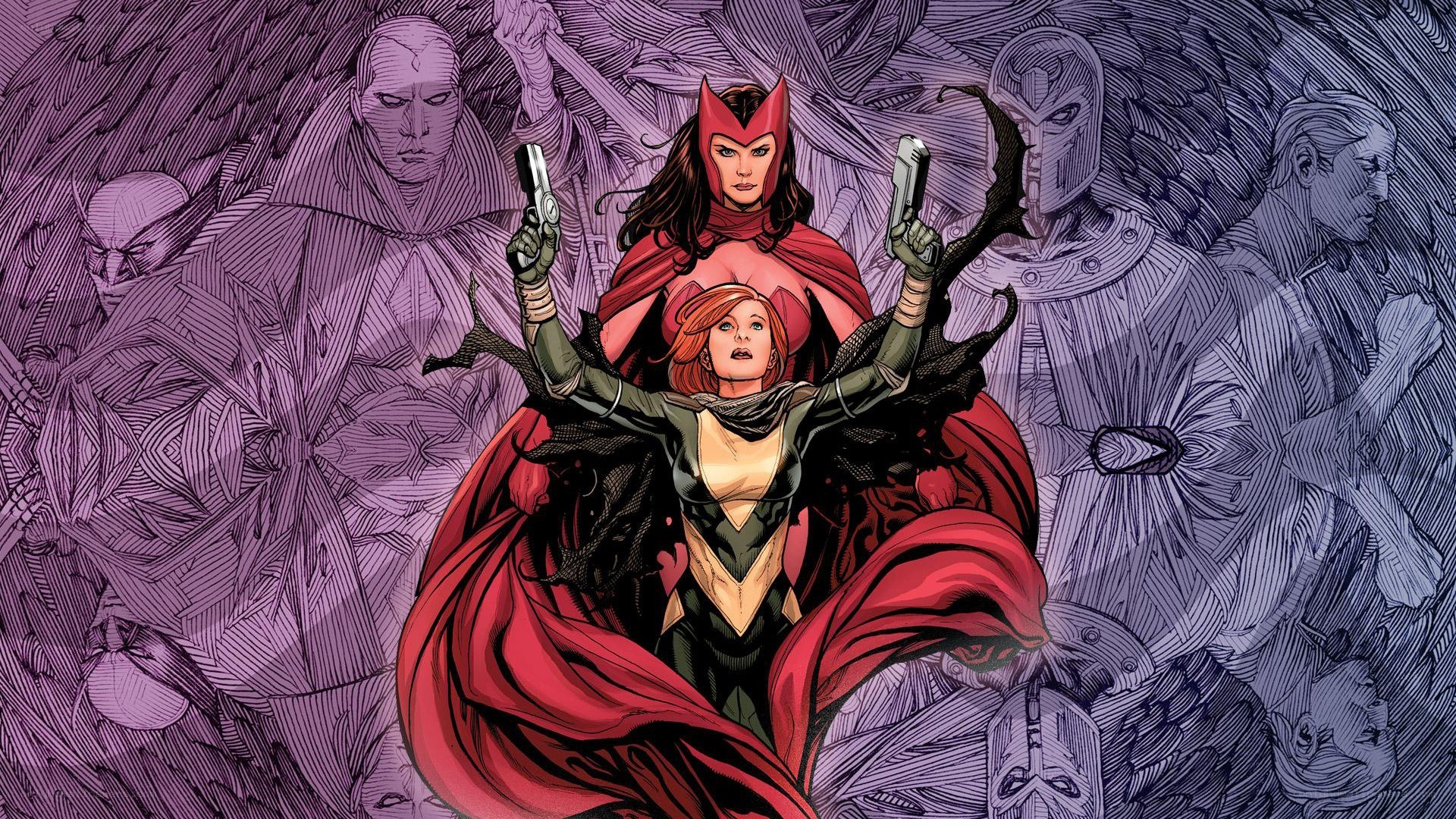 Scarlet Witch and Wanda Maximoff