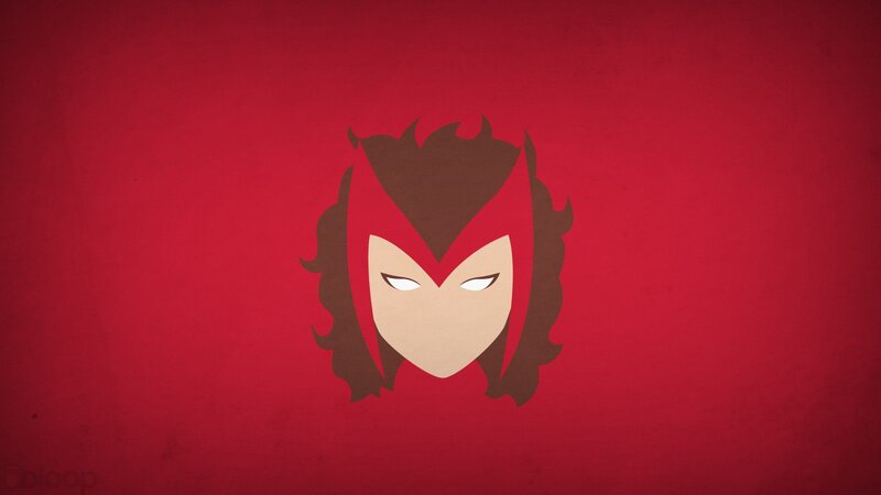 Scarlet Witch Head