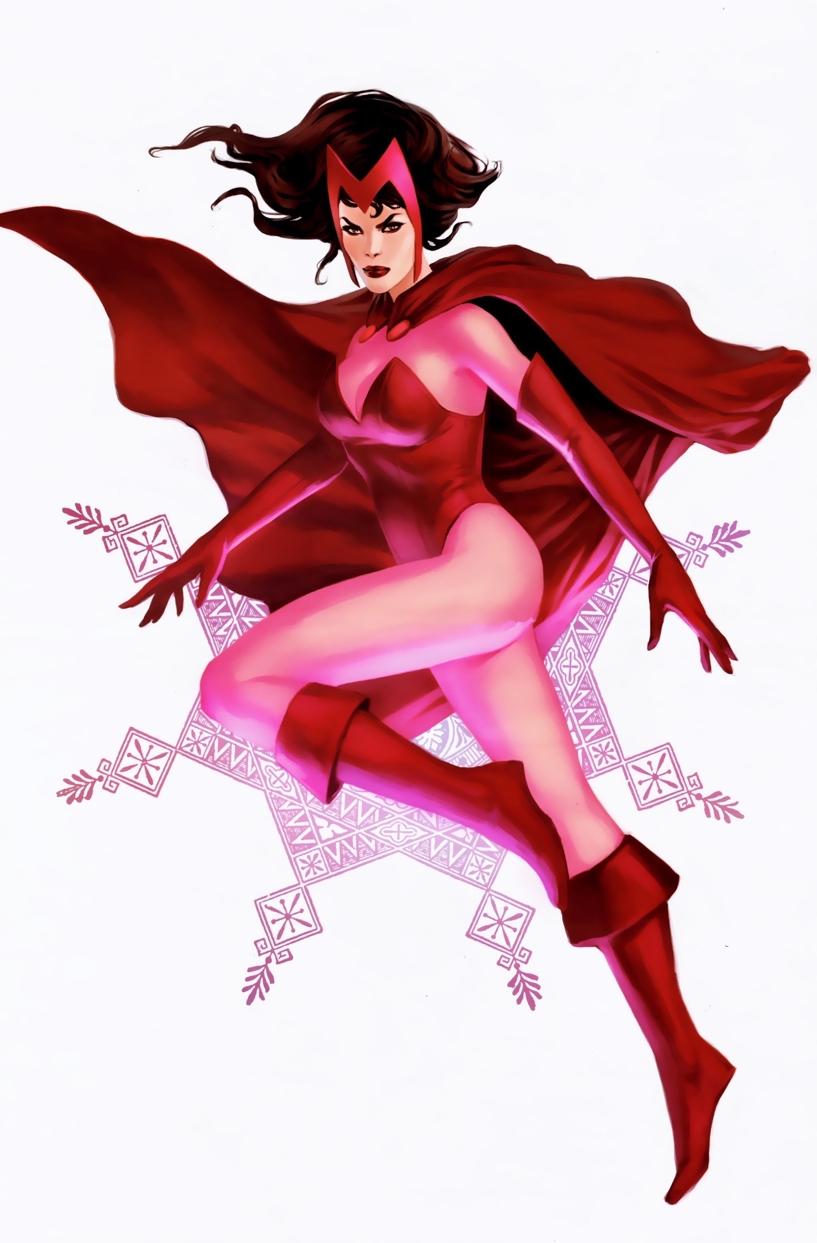 Scarlet Witch in flight