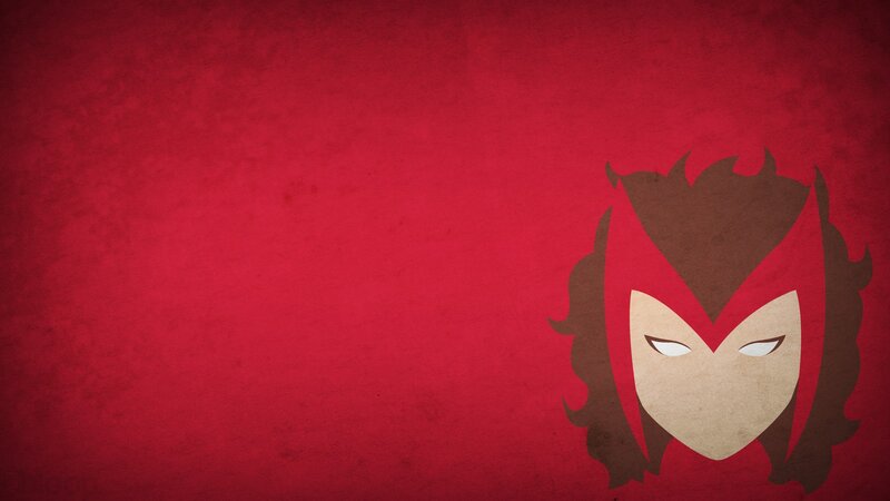 Scarlet Witch stylized portrait