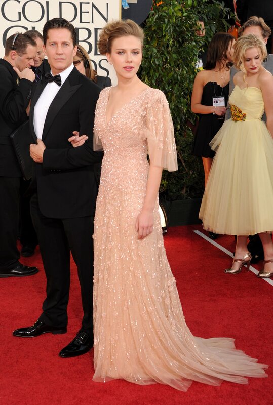 Scarlett Johansson at Golden Globes