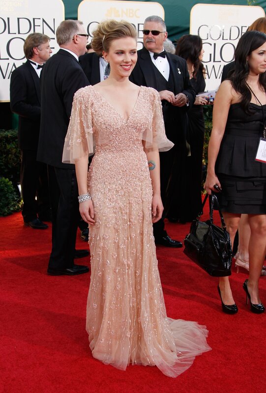 Scarlett Johansson at Golden Globes