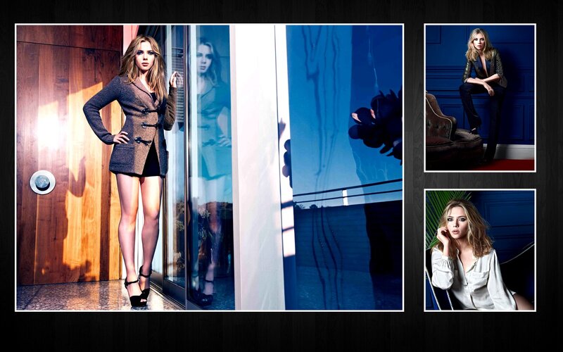 Scarlett Johansson fashion photoshoot