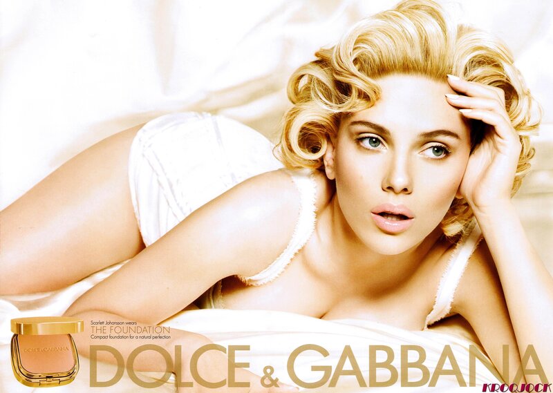 Scarlett Johansson for Dolce & Gabbana