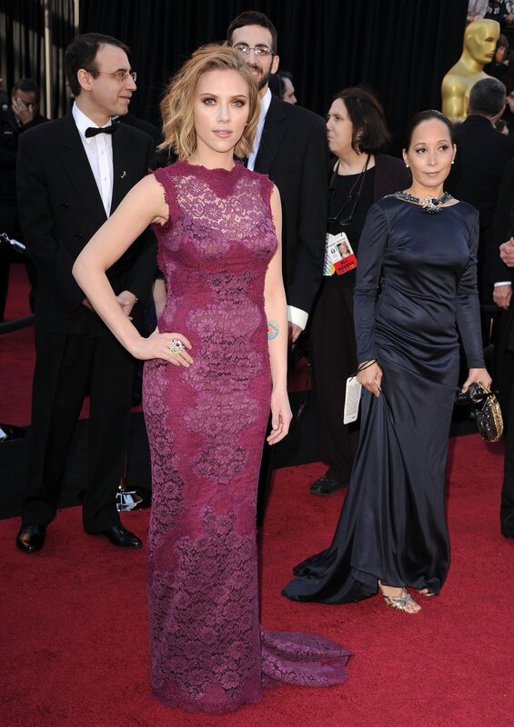 Scarlett Johansson on red carpet