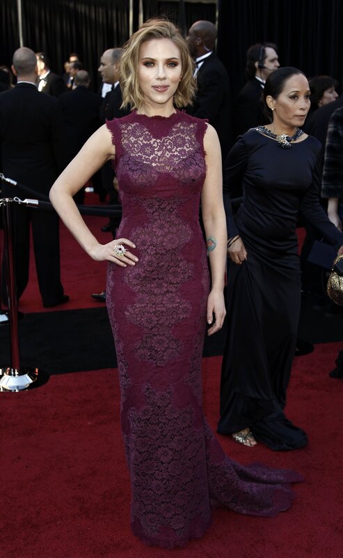 Scarlett Johansson on red carpet
