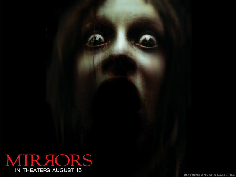 Scary Face in Dark
