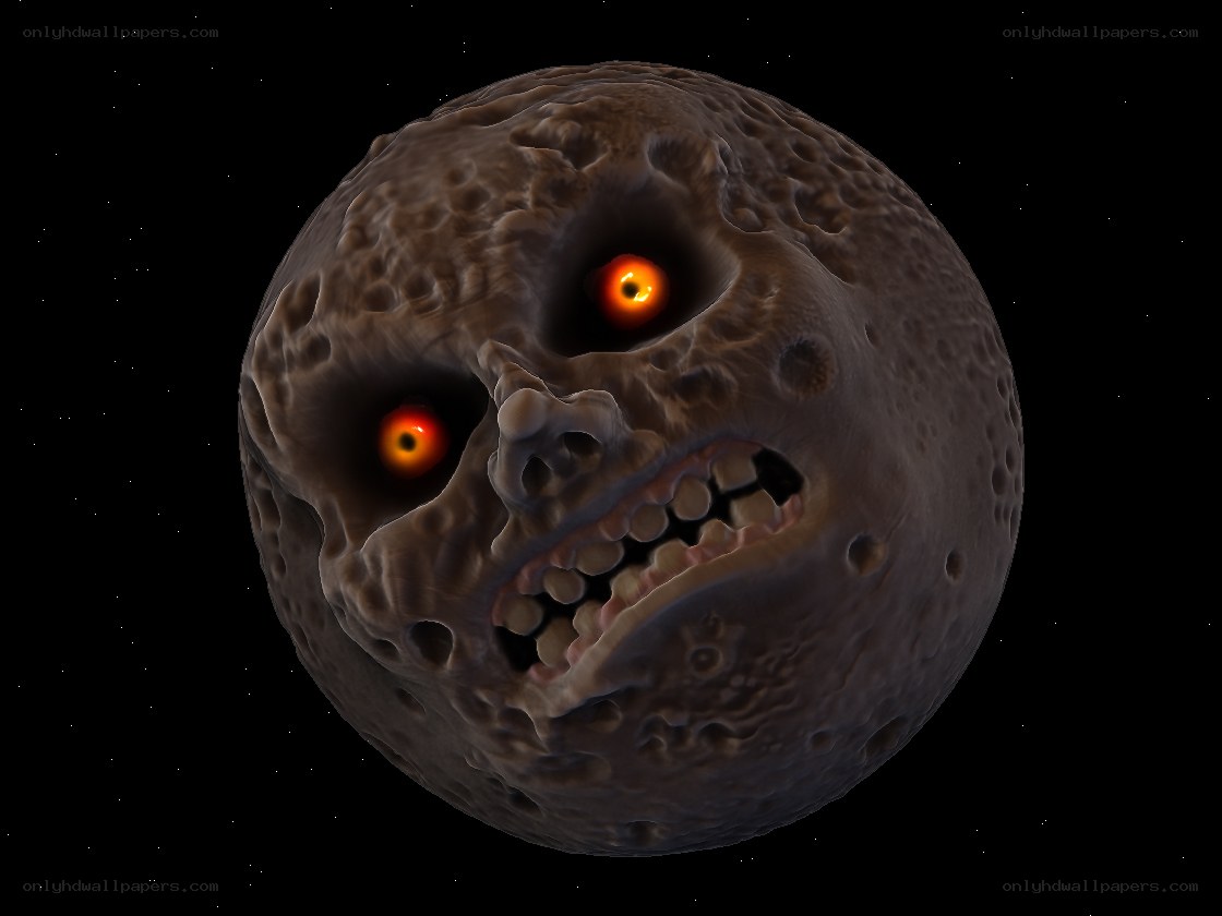 scary moon monster