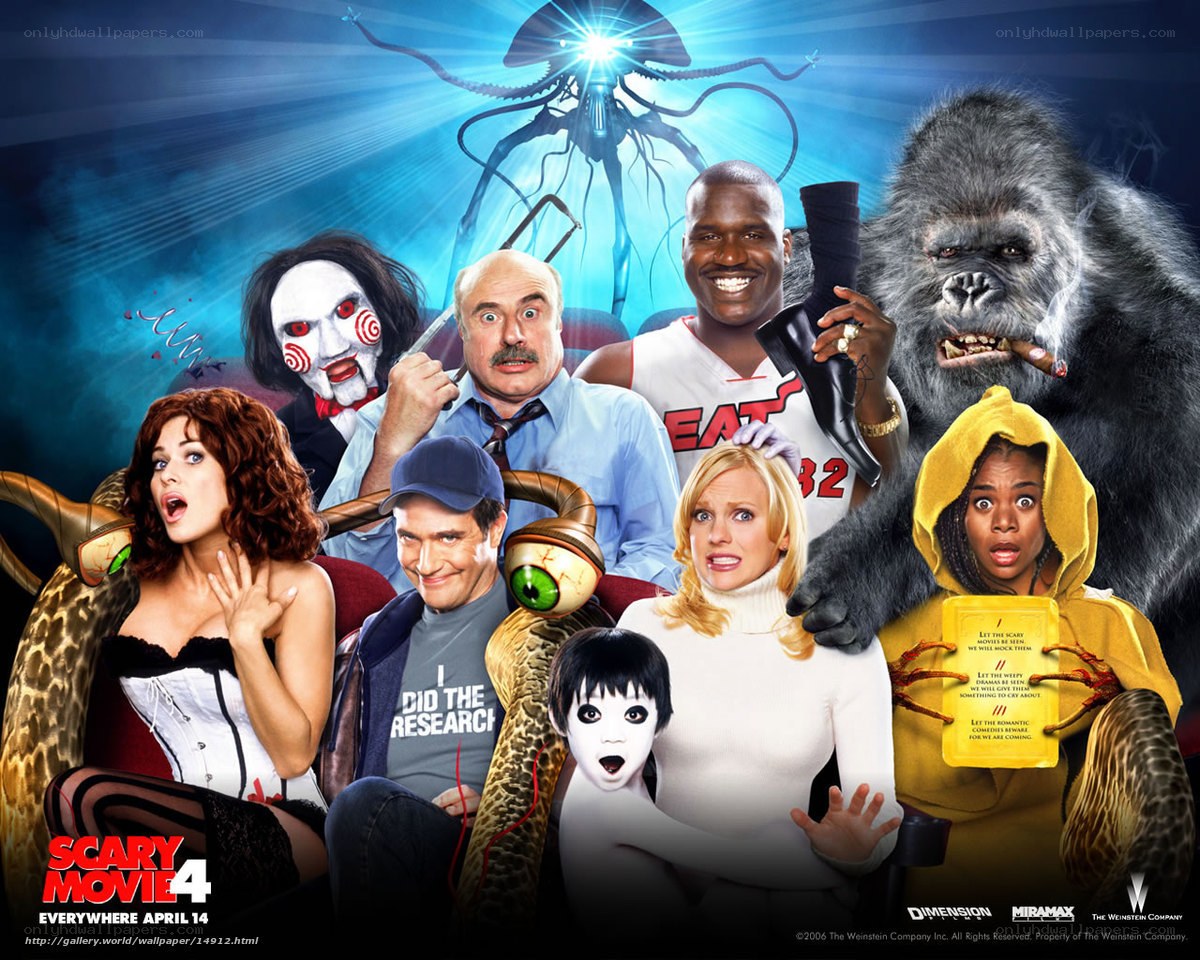 Scary Movie 4 movie poster