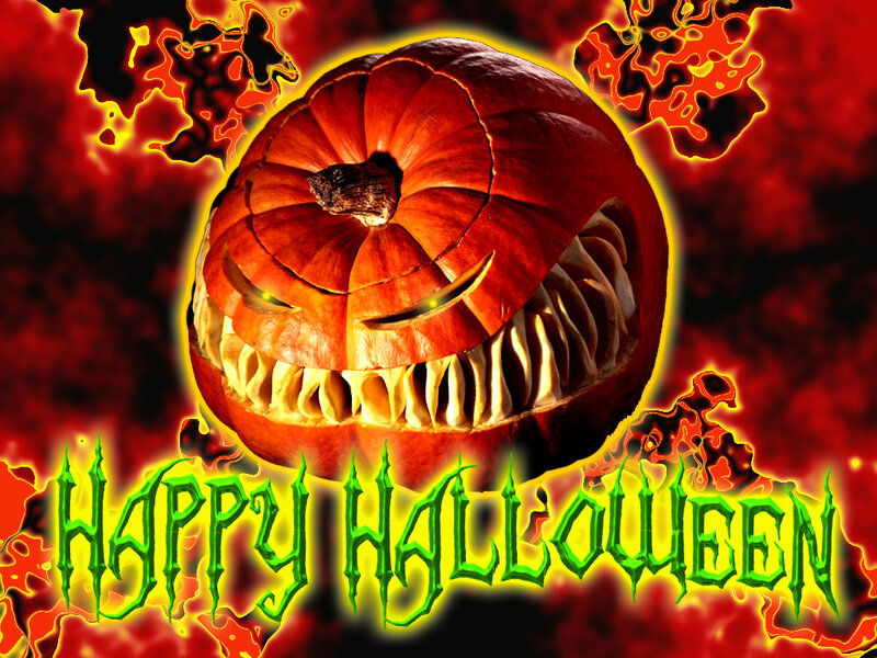 scary pumpkin halloween