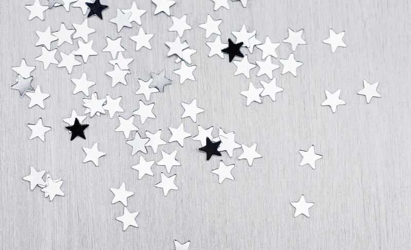 Scattered Star Confetti