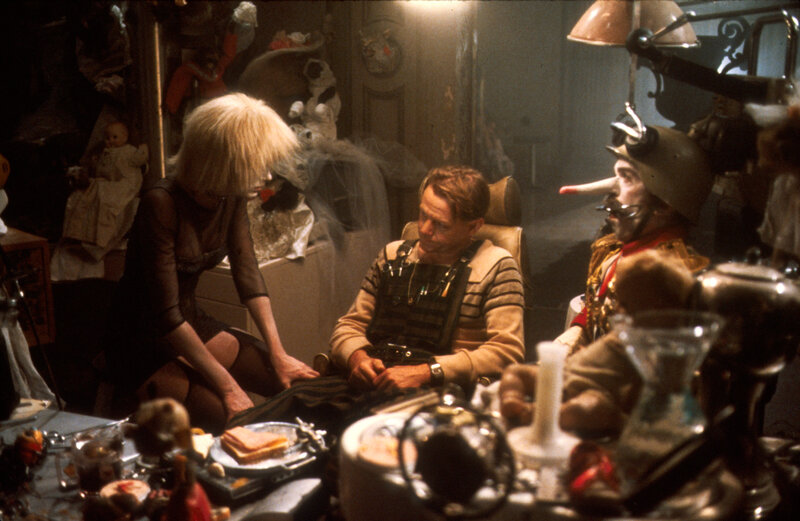 Scene from a film with dolls