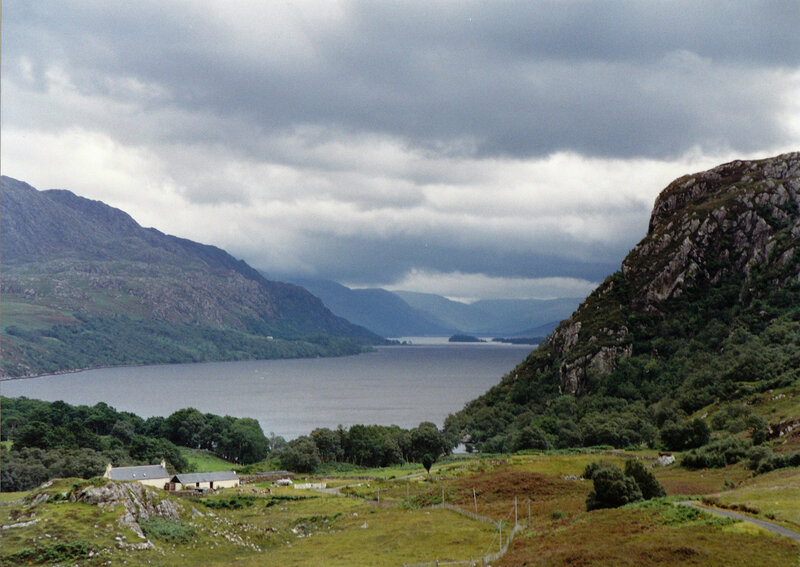 Scenic view of a Scottish loch