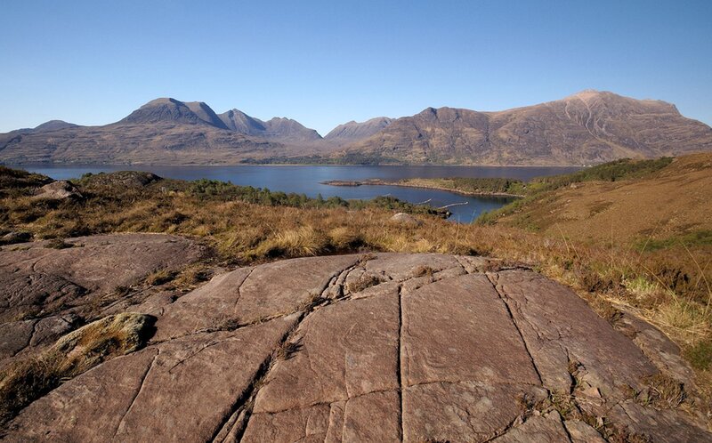 Scenic view of Scottish Highlands