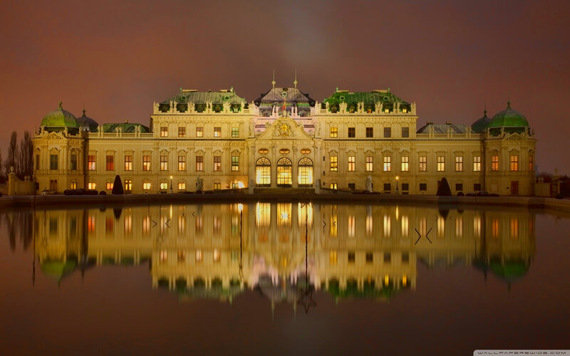 Schönbrunn Palace at Night