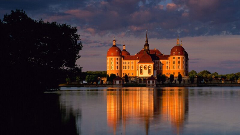 Schloss Moritzburg Castle — Orange