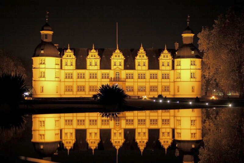Schloss Neuhaus at Night