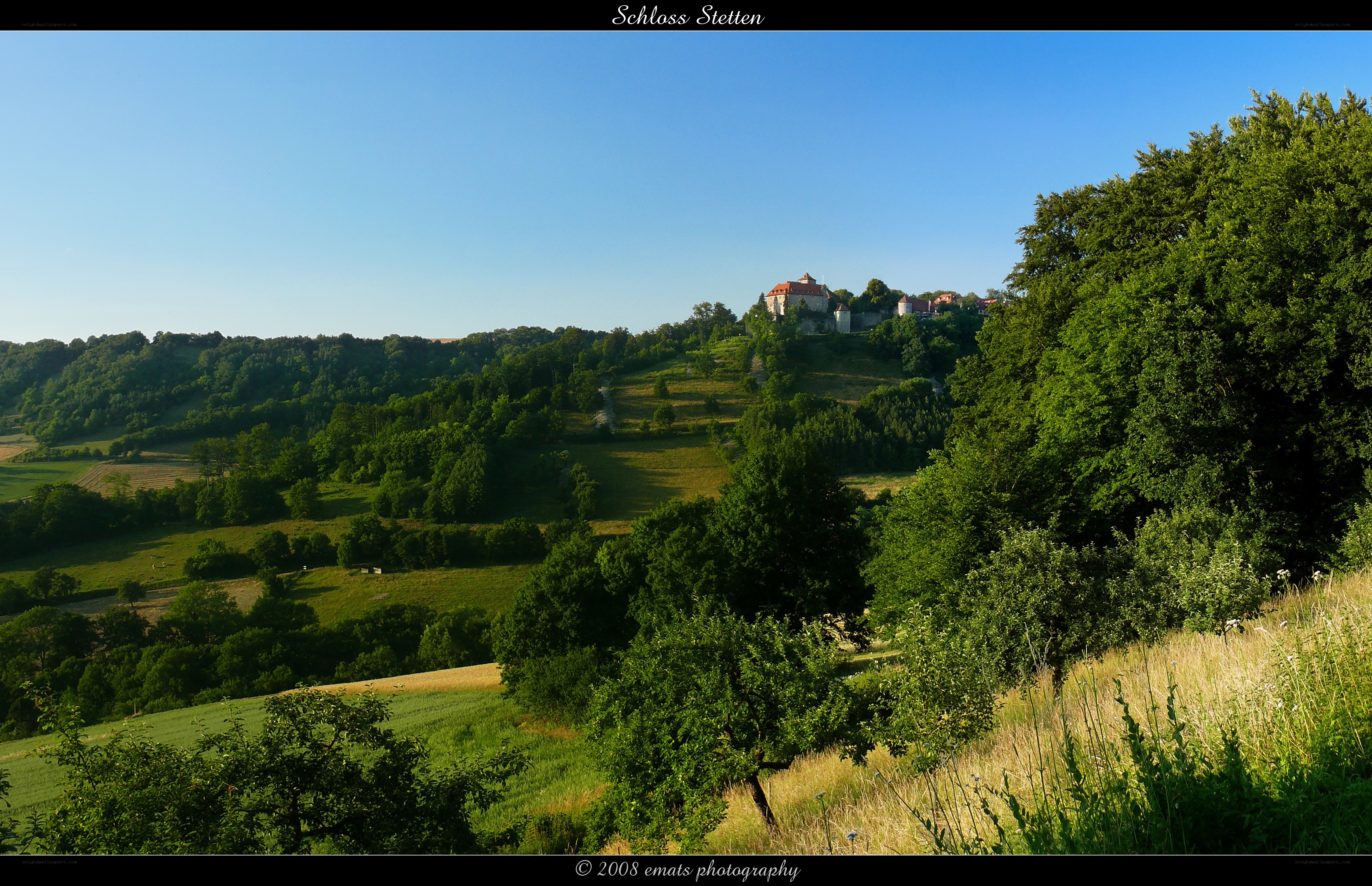 Schloss Stetten castle view