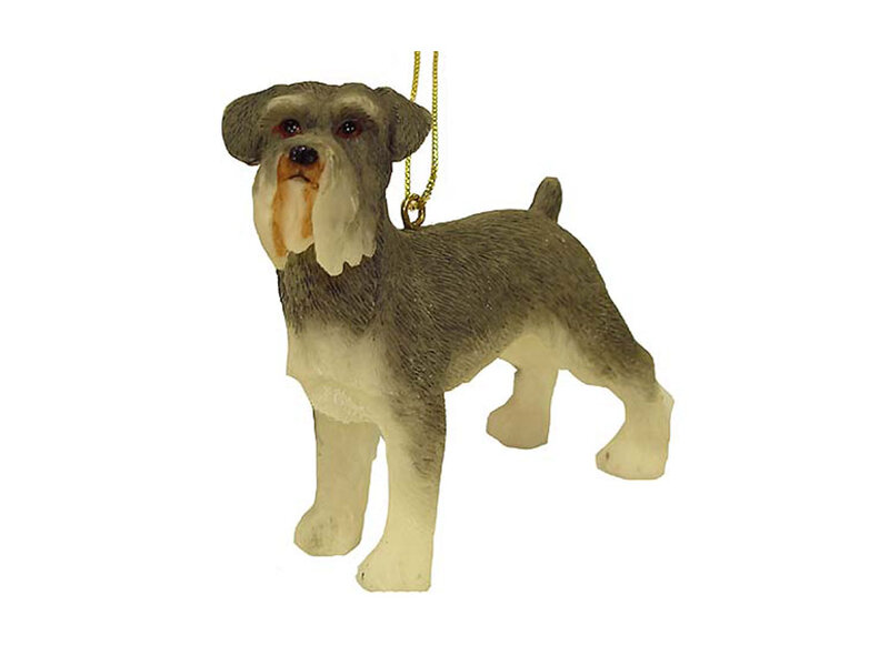 Schnauzer Dog Ornament
