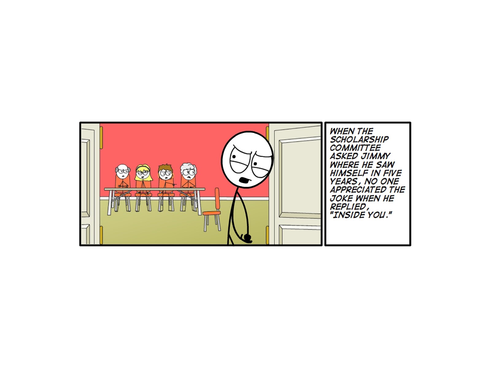 scholarship committee joke