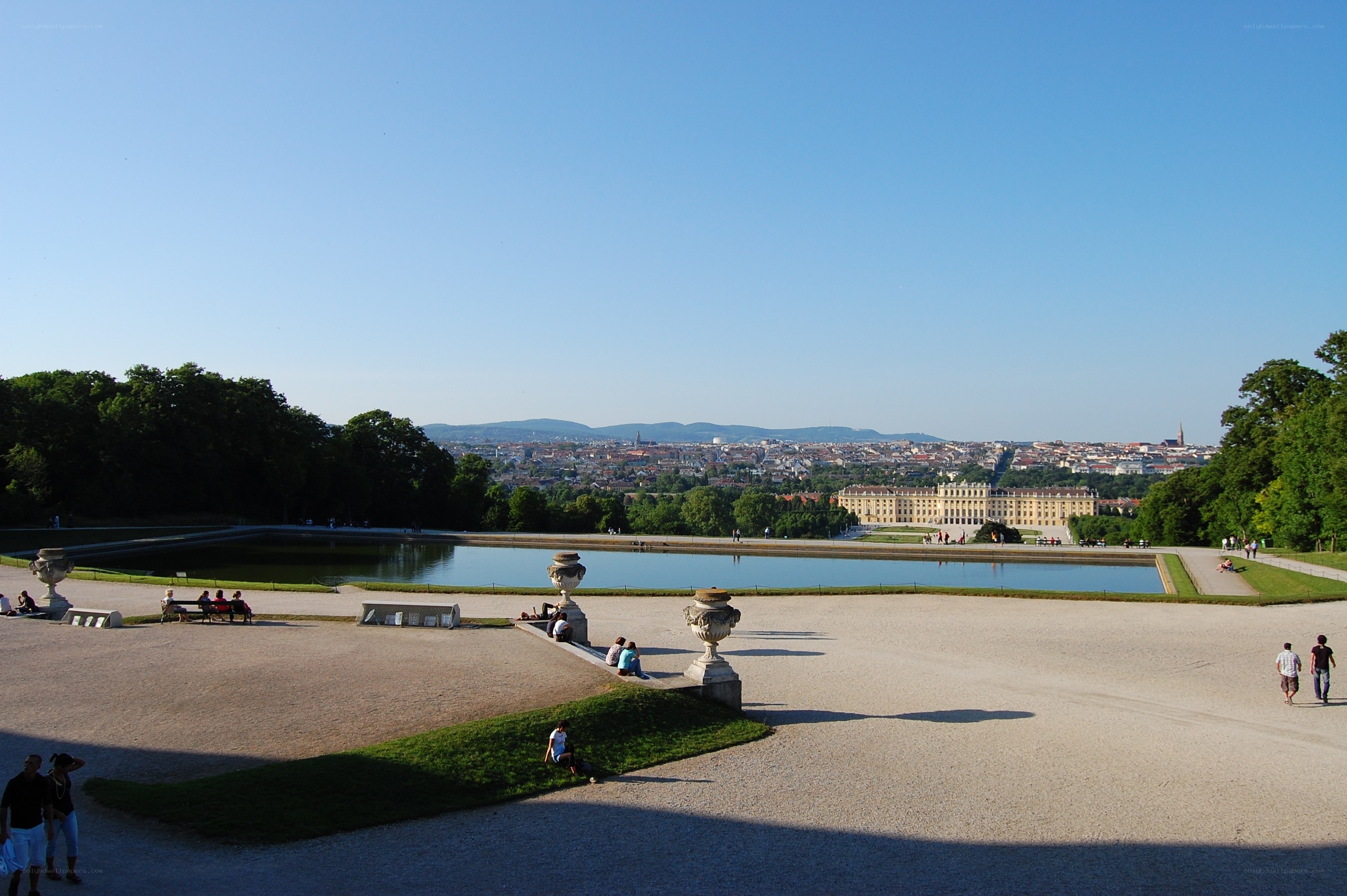 Schonbrunn Palace gardens