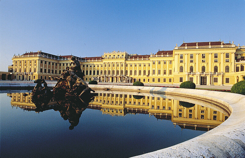 Schonbrunn Palace in Vienna