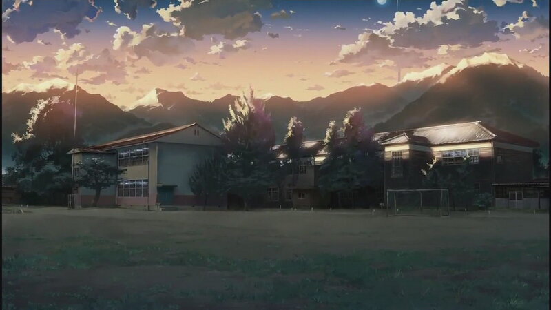 School at Sunset
