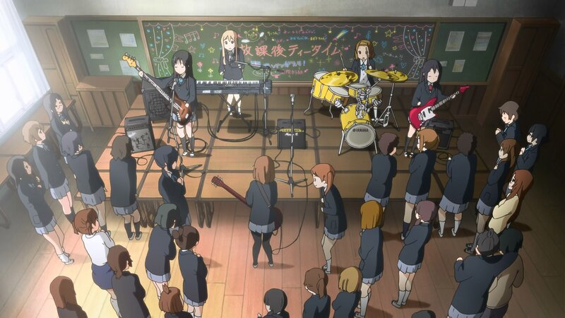 School band performance