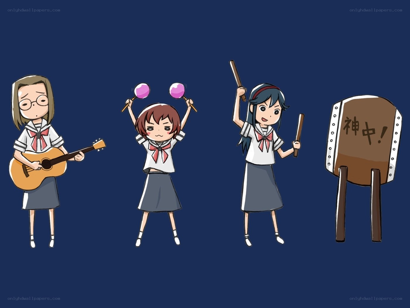 School band performance