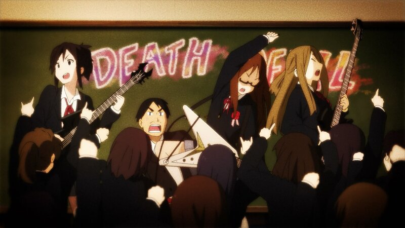 School band performs on stage
