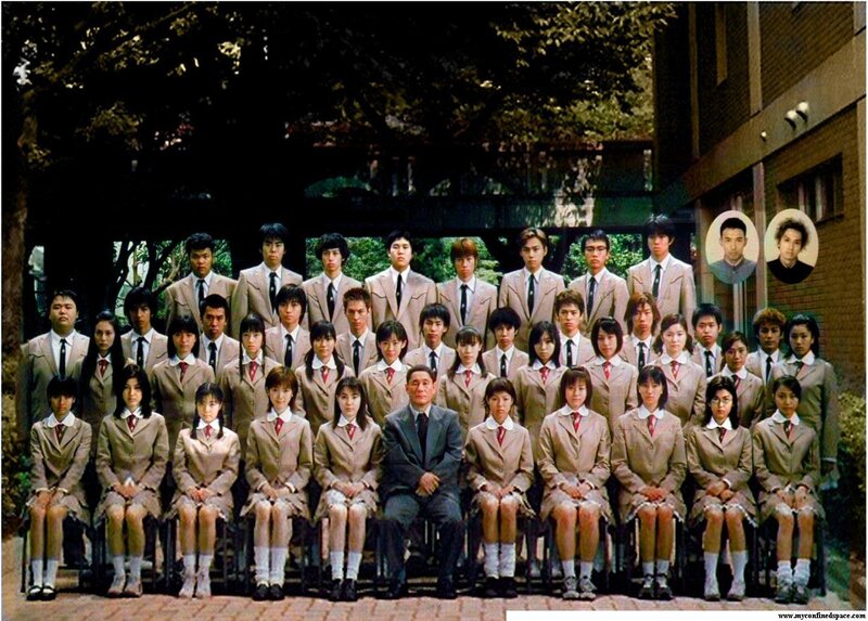school class photo group