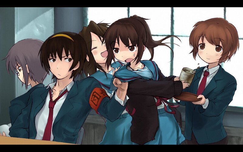 School club members in action
