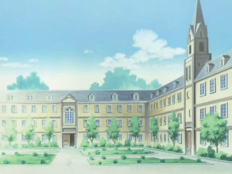School Courtyard Building