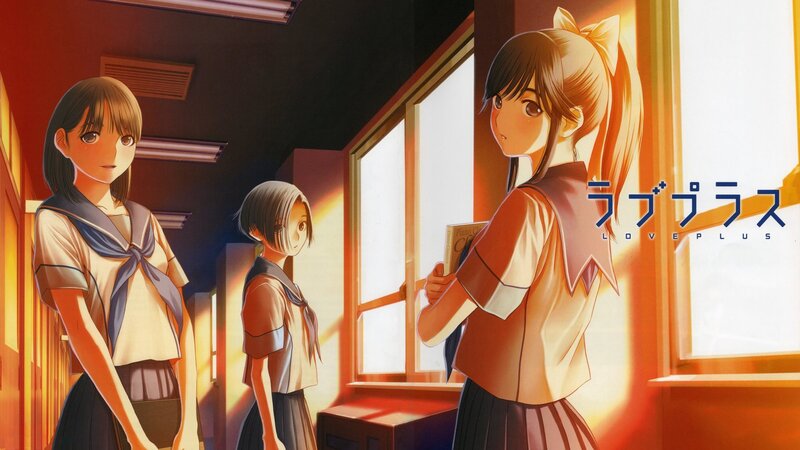 School girls in a hallway